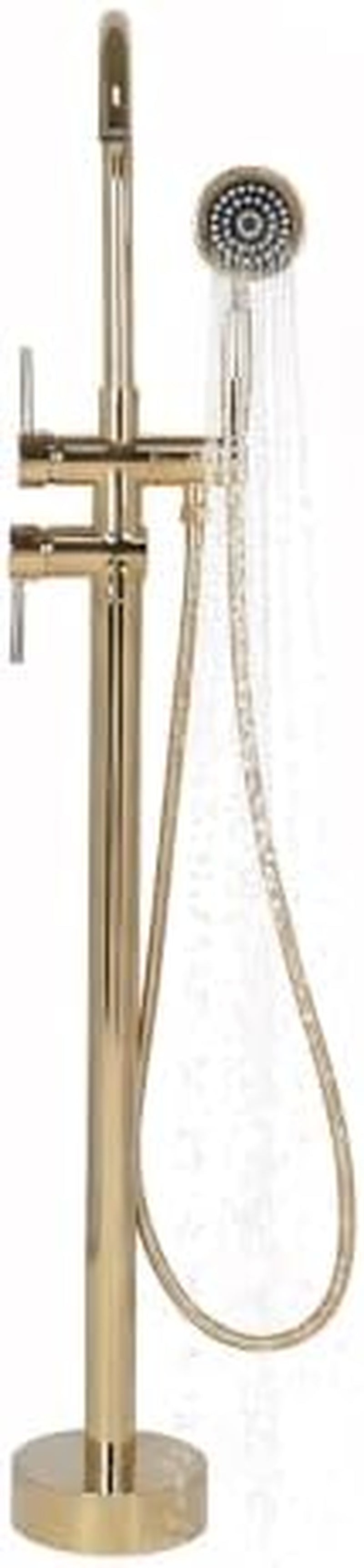 Generic High Flow Freestanding Tub Filler with Hand Sprayer