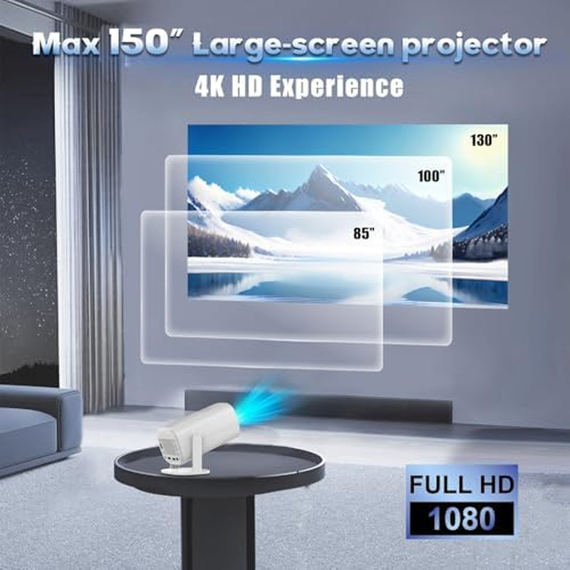 P30 Max 4K Projector & Game Console, 24,000+ Games