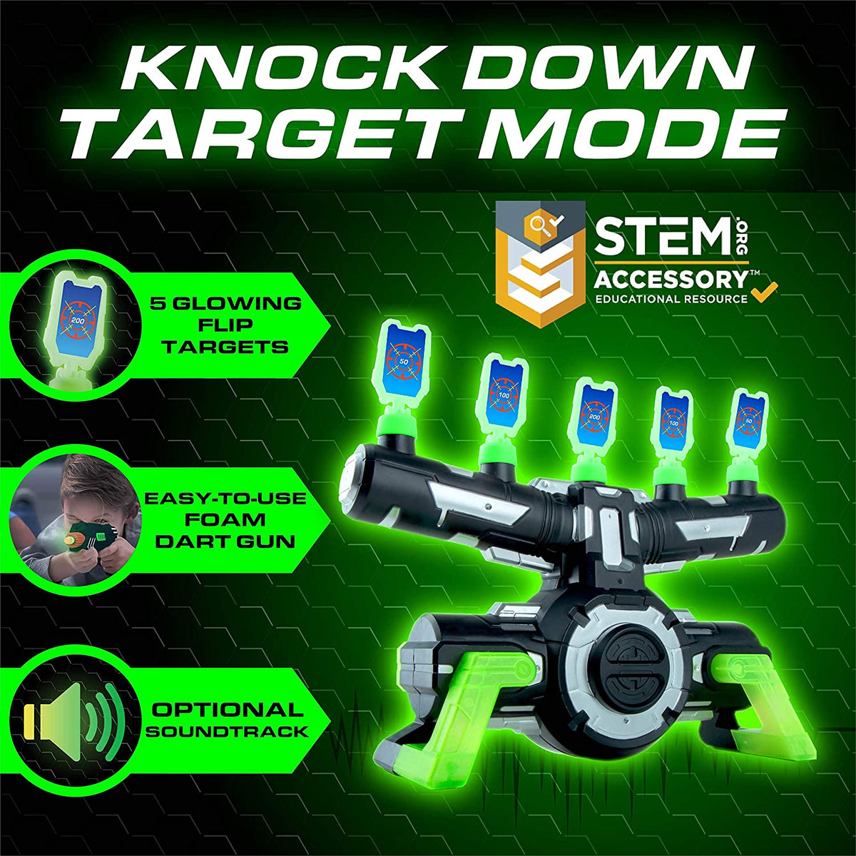 Glowing Targets Blaster