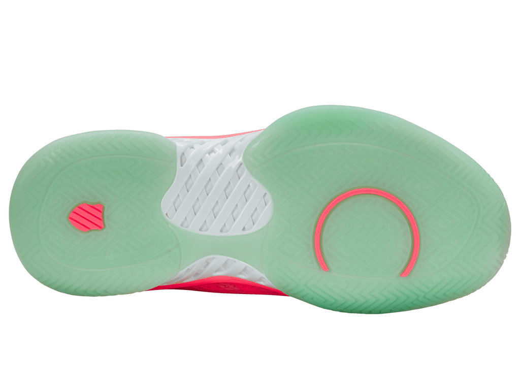 96563-649-M | EXPRESS LIGHT PICKLEBALL | NEON PASTEL PINK/NEON MINT/WHITE