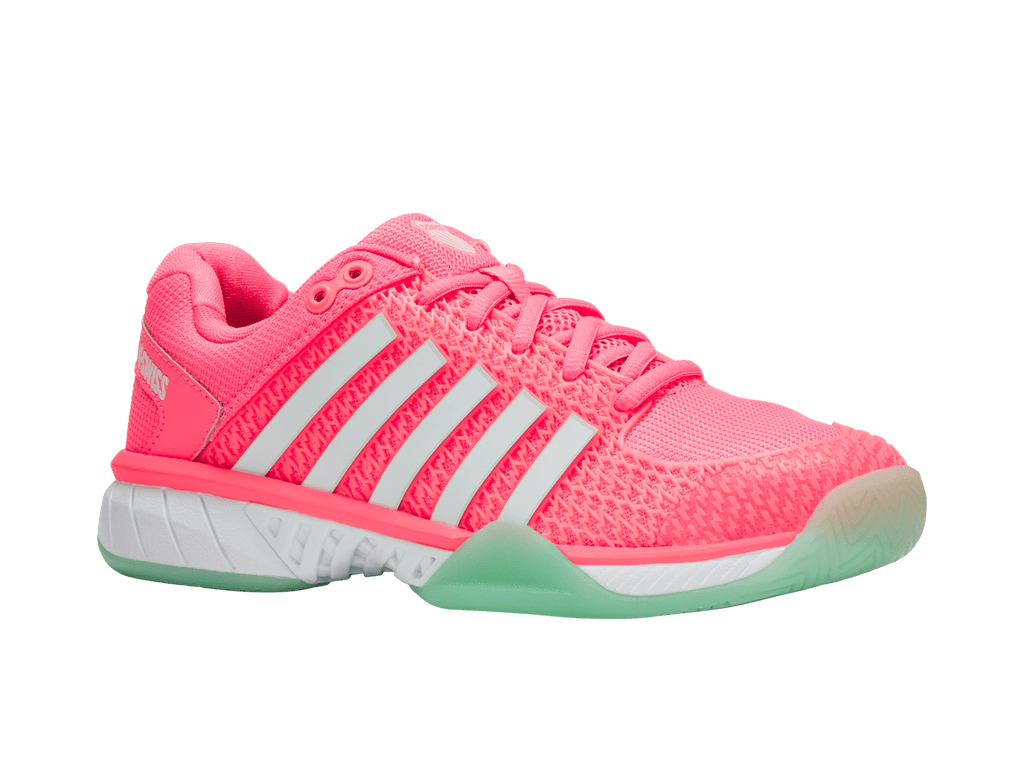 96563-649-M | EXPRESS LIGHT PICKLEBALL | NEON PASTEL PINK/NEON MINT/WHITE