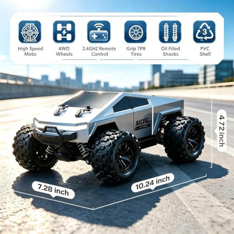 1:18 Fast RC Cars for Adults - 38+ KPH off Road Remote Control Car