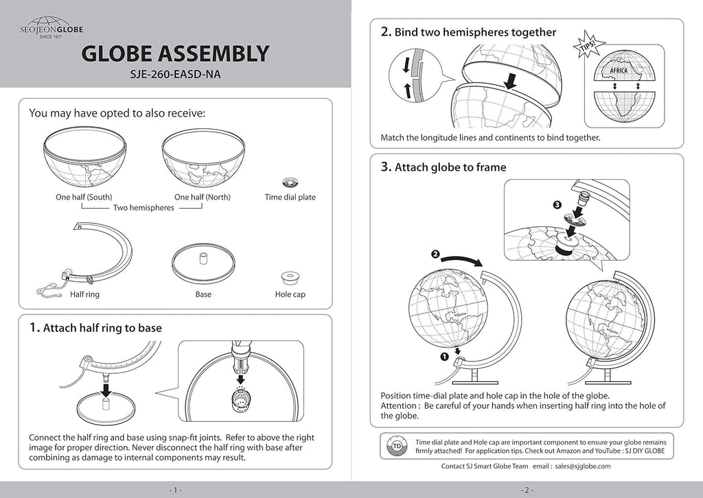 Discover the World Interactive STEM Globe: Smart Interactive World Globe with LED Constellations & Learning App