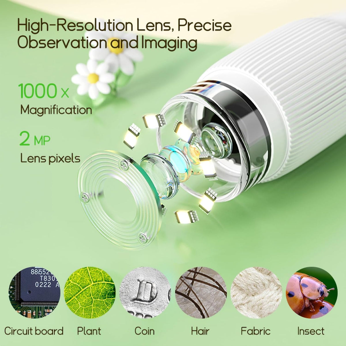 My First Adventure Microscope Kit - STEM Science Learning Microscope