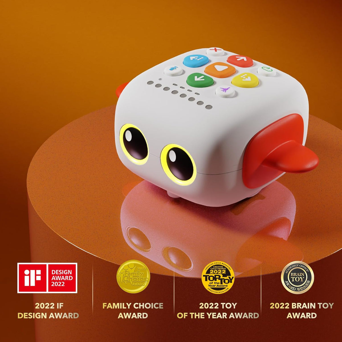 My First Coding Adventure Robot, Screen Free STEM Coding Toy for Kids Ages 3+