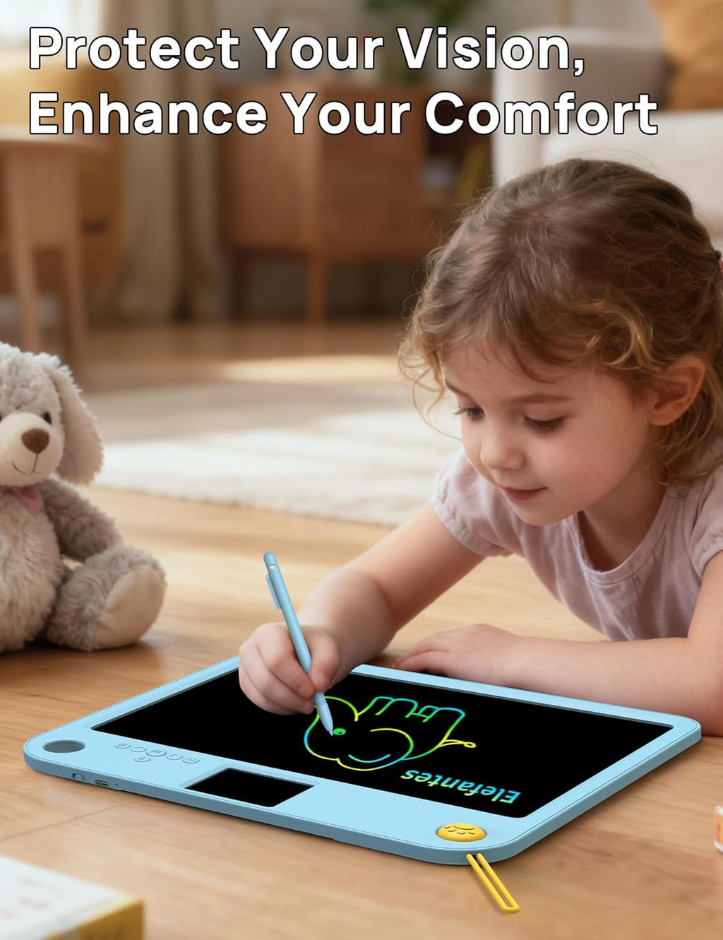Kids LCD Writing Tablet for Learning Drawing and Creative Screen Free Play
