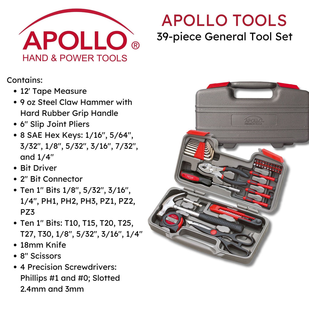 39 Piece General Tool Set - DT9706
