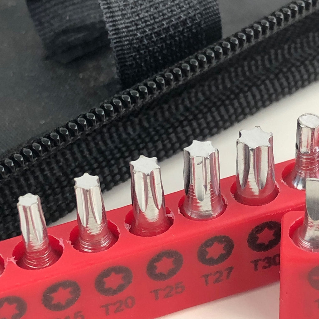 56 Piece SAE Auto Tool Set In Zipper Case - DT9774
