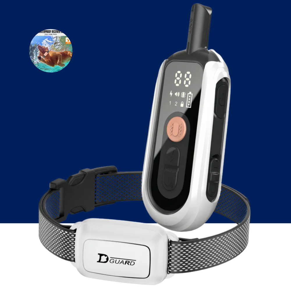 Electric Dog Training Collar – Waterproof Anti-Bark Remote Control