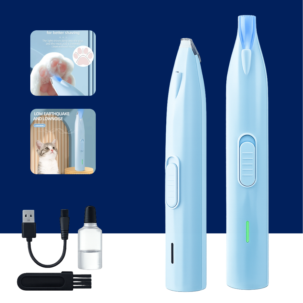 Quiet Electric Dog Paw Trimmer – Paw Hair Grooming Clipper