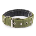 Solid Nylon Dog Collar – Strong & Durable for All Dog Sizes