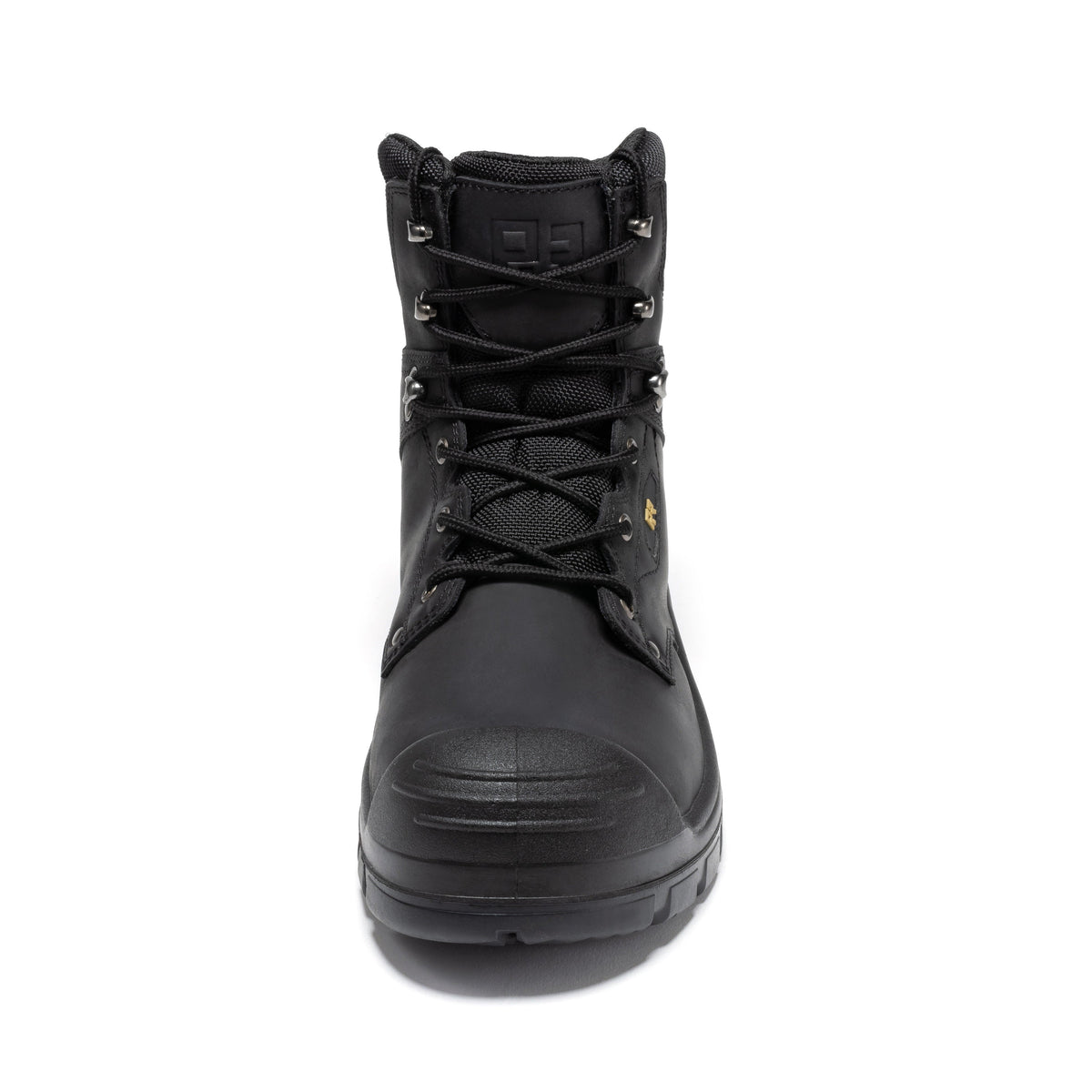 ROCKROOSTER Woodland Black 6 inch Waterproof Composite Toe Leather Work Boots AK662