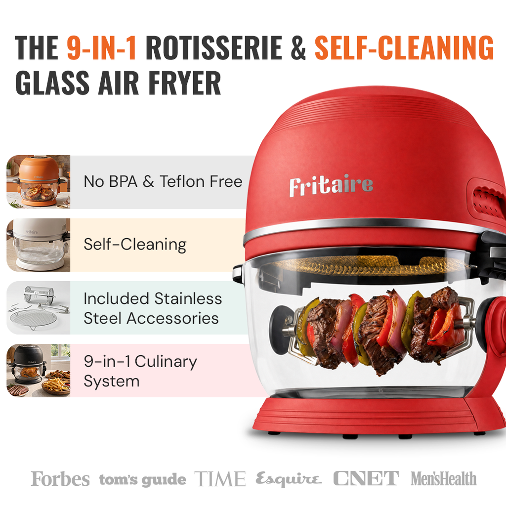 Self-Cleaning Air Fryer™ & Non-Toxic Air Fryer™ - Orange