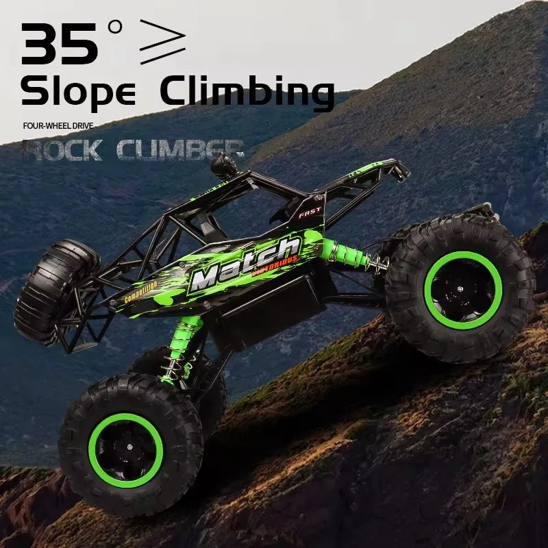 Oike RC Car Remote Control Climbing Vehicle Outdoor All Terrain Off-road Trucks 4WD Racing Drift Cars Toy Gift for Kids Adults