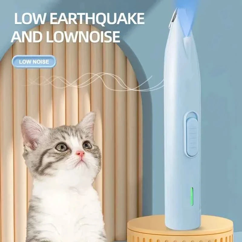 Quiet Electric Dog Paw Trimmer – Paw Hair Grooming Clipper