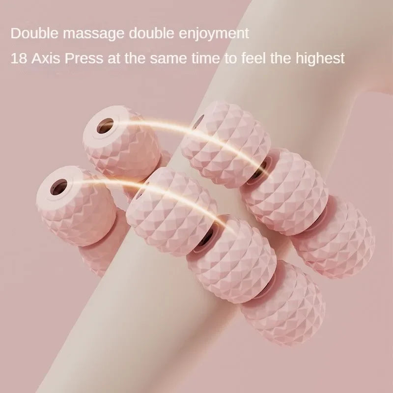 Calf Arm Leg Body Massage Roller Slimming Body Anti Cellulite Massager Women Magic Shapely Legs Relax Tool Home Health Care