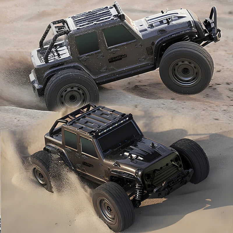 16103 Fast Rc Cars 50km/h 1/16 Off Road 4WD with LED Headlights,2.4G Waterproof Remote Control Monster Truck for Adults and Kids