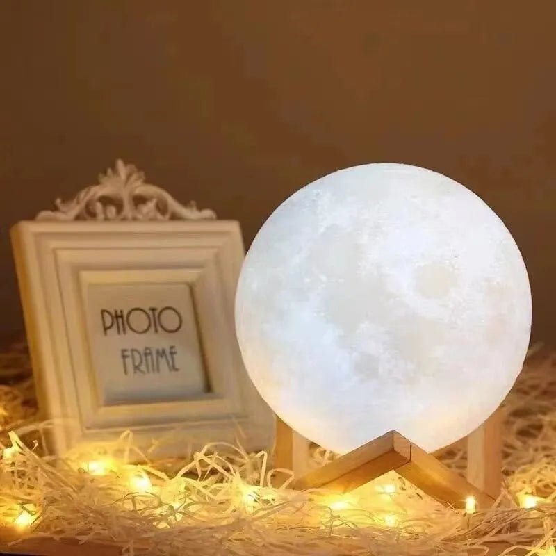 LED Moon Night Light – Galaxy Lamp for Bedroom Decoration