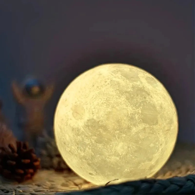 LED Moon Night Light – Galaxy Lamp for Bedroom Decoration