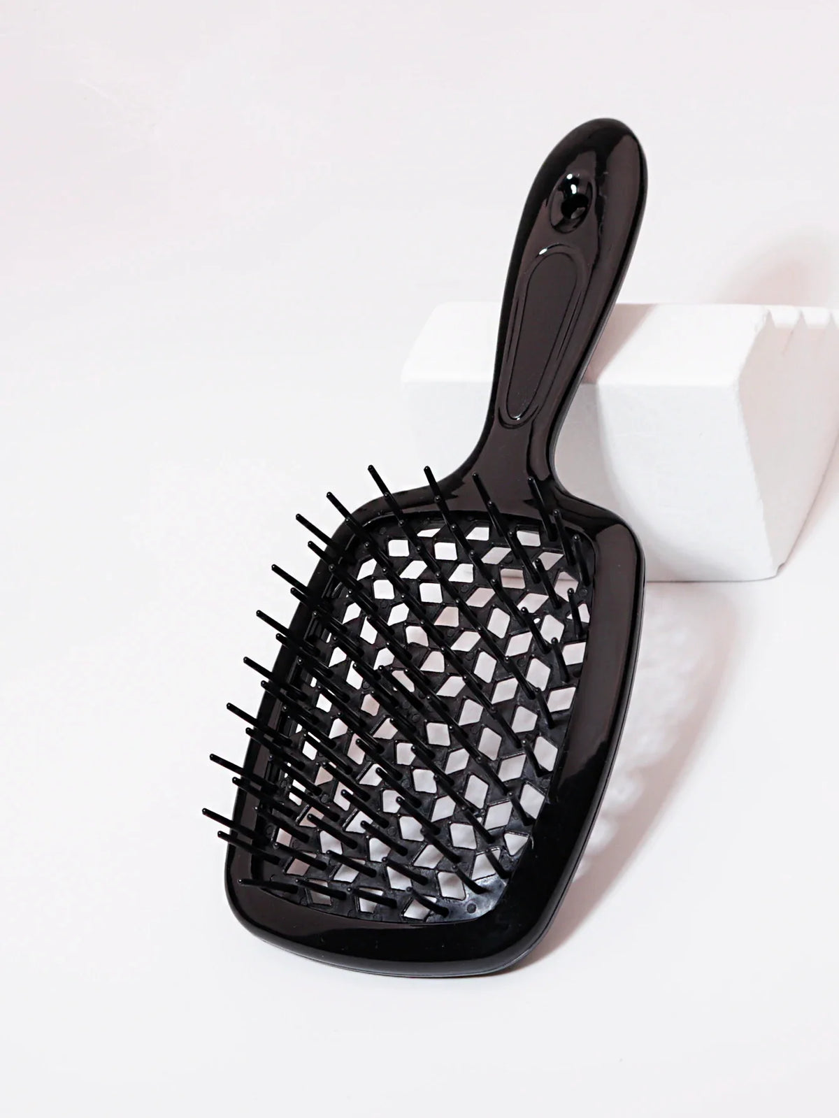 Tangled hair combed hair massage hairbrush hollowed out curly brush salon hairdresser hairdresser Special for real hair wigs