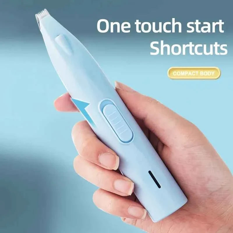Quiet Electric Dog Paw Trimmer – Paw Hair Grooming Clipper