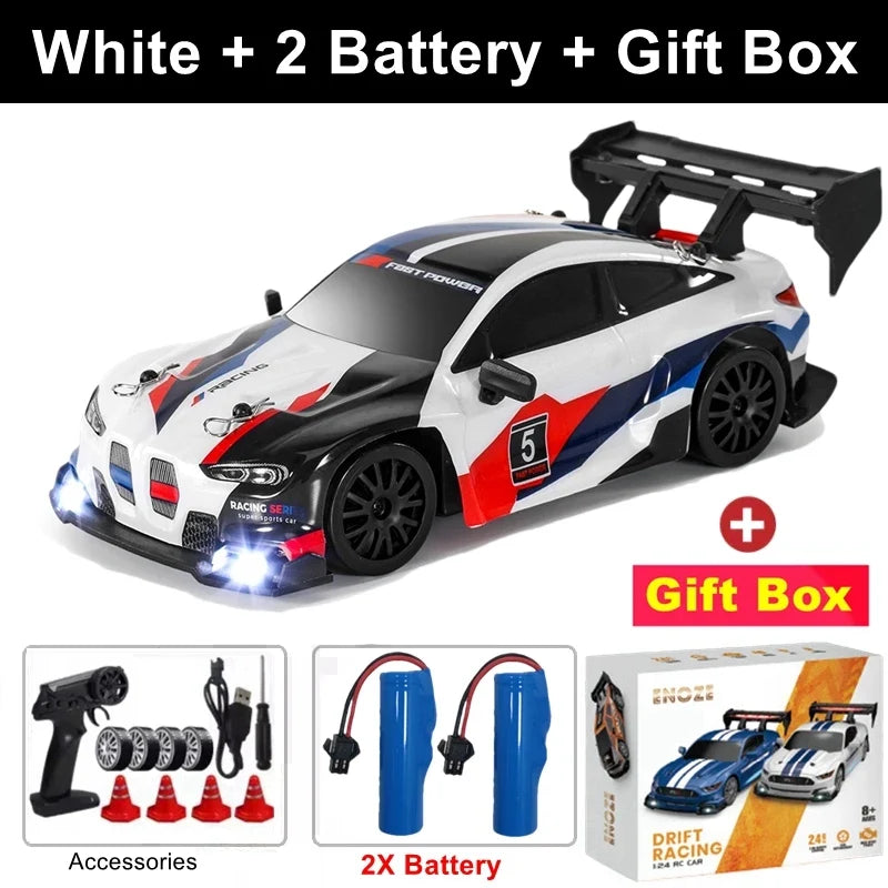 4WD RC Drift Car Remote Control GTRPRO AE86PRO Model 4x4 Racing RTR Radio Truck Vehicle Toy Gift for Boy Girl Children Kid Adult