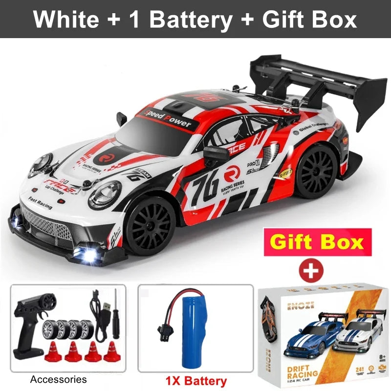 4WD RC Drift Car Remote Control GTRPRO AE86PRO Model 4x4 Racing RTR Radio Truck Vehicle Toy Gift for Boy Girl Children Kid Adult