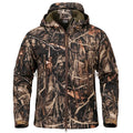 Men’s Camouflage Tactical Softshell Jacket – Waterproof Fleece Hooded Coat for Hunting, Hiking & Outdoor Adventures