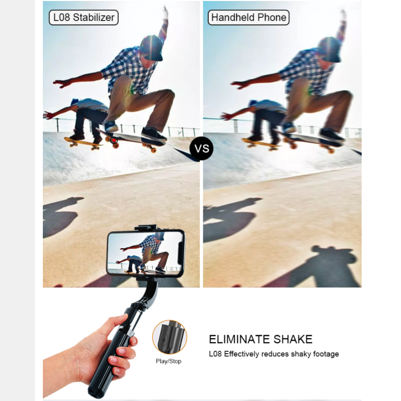Selfie Stick Tripod Stabilizer – Perfect Gift for Content Creators