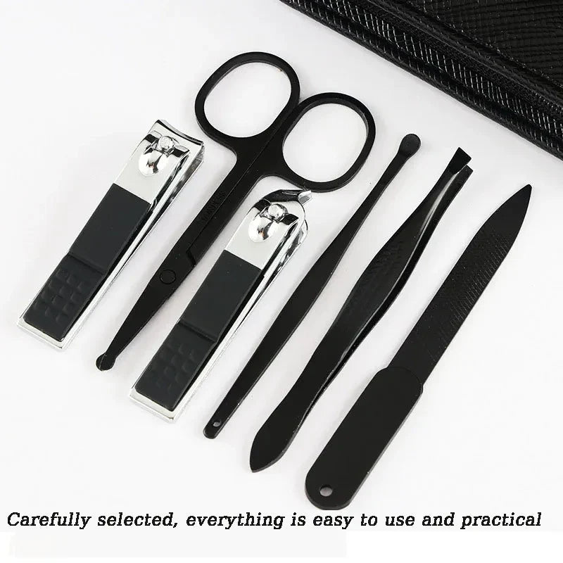 Special Nail Clippers Manicure Beauty Tools 6 Piece Portable Household Nail Scissors Set Household High End Mens And Womens