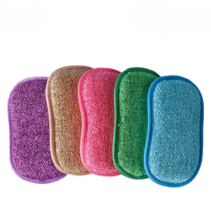 5/10/20PCS Reusable Washable Sponges Magic Sponge Eraser Kitchen Sponge Cleaning Product Gadgets Tools Kitchen Tools Accessories