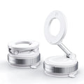 Car Phone Magnetic Stand Mechanical Vacuum Suction Cup Rotate 360° Magnetic Adsorption Bracket Navigation Universal Holder