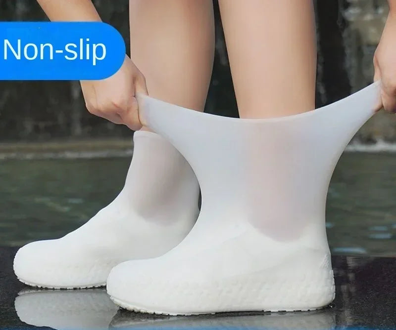 Waterproof Silicone Shoe Covers – Non-Slip Rain Overshoes