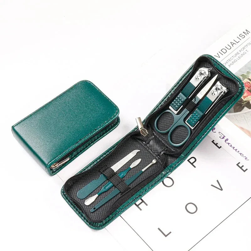Special Nail Clippers Manicure Beauty Tools 6 Piece Portable Household Nail Scissors Set Household High End Mens And Womens