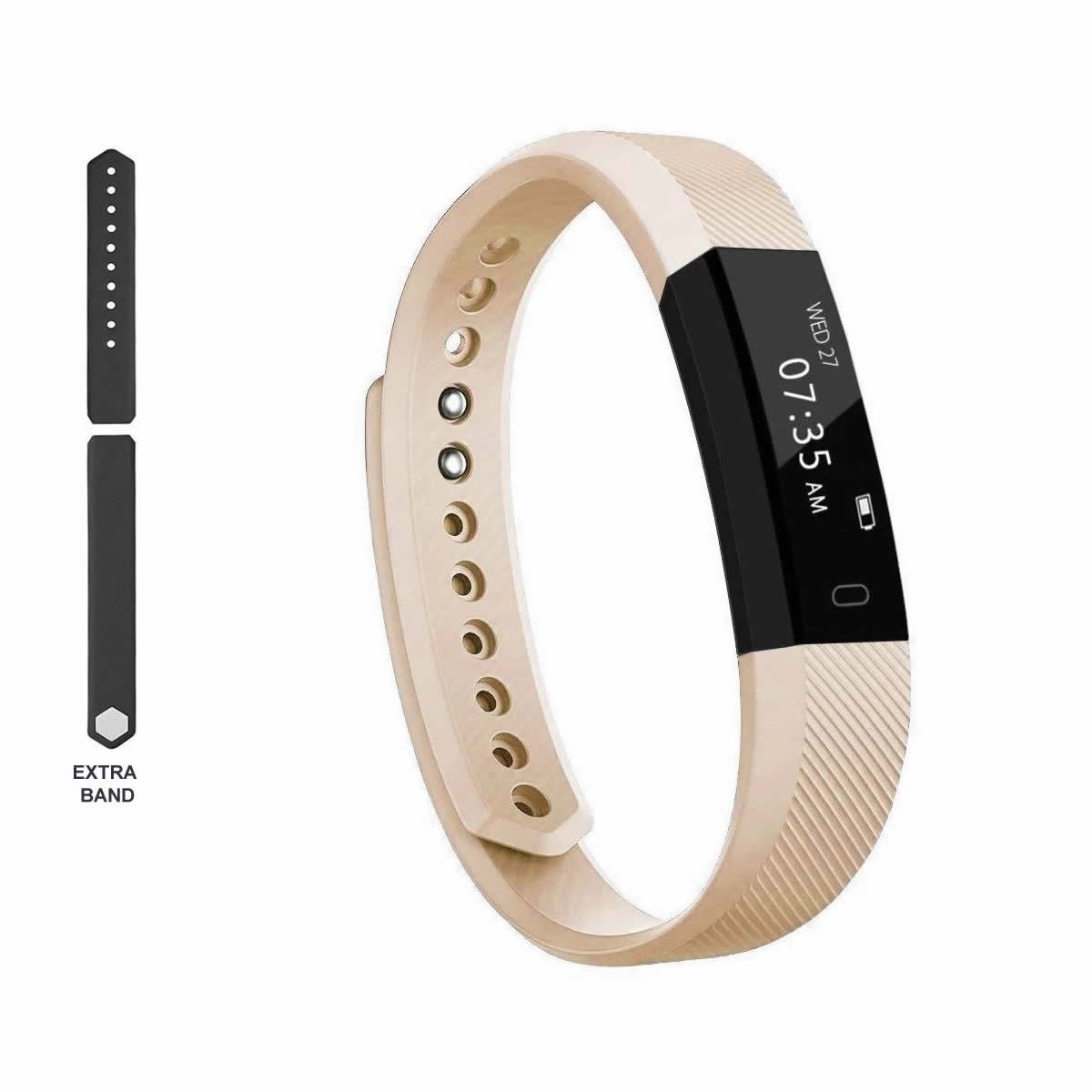 Slim Fitness Tracker Smart Watch – Affordable Health Gift for Him or Her