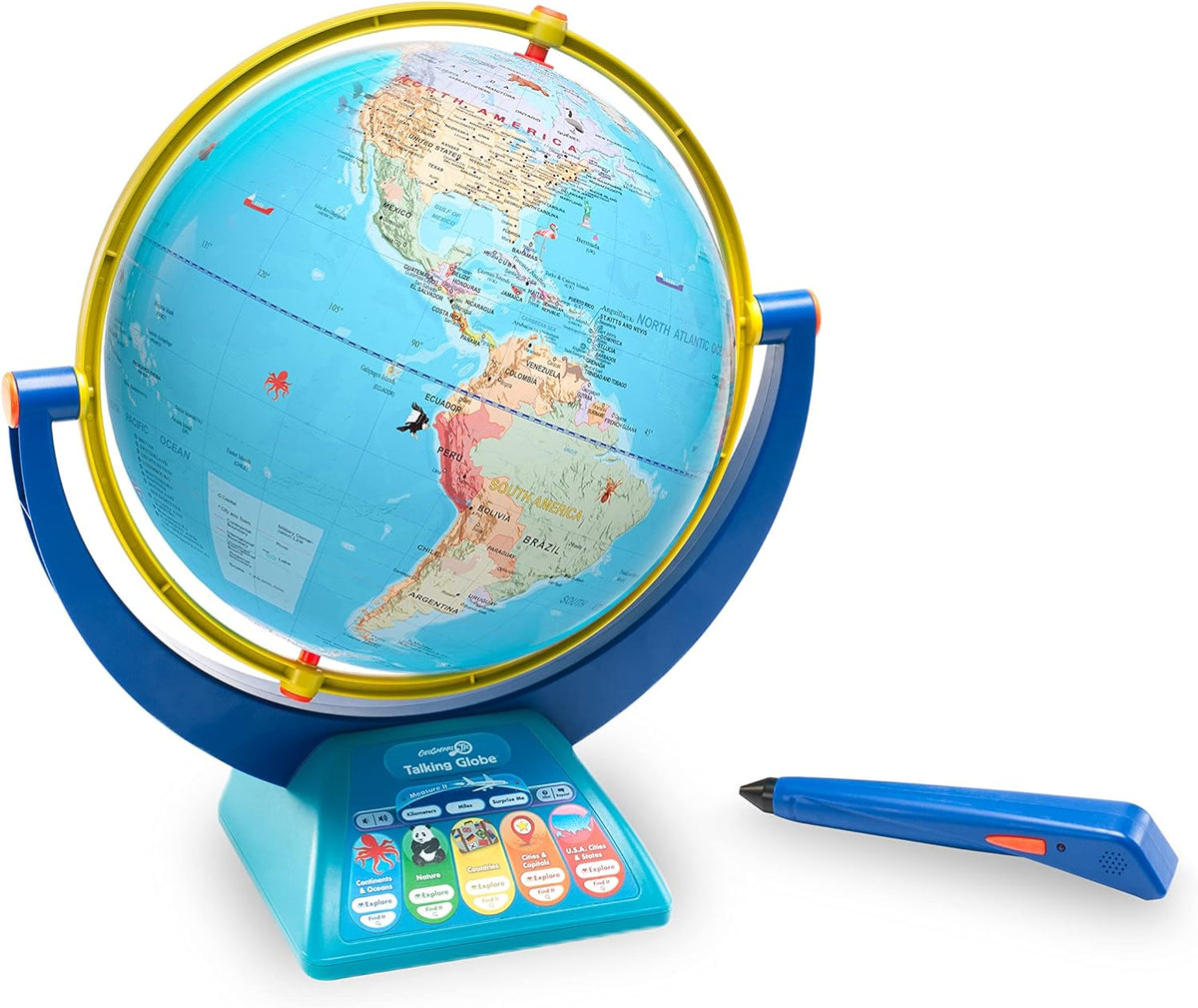 Talking Interactive Globe with Talking Pen