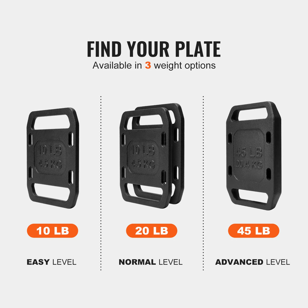 Cast Iron Ruck Weights, 10LB Pair Ruck Plate, Weighted Weights for Rucking, Adjustable Ruck Plate with Straps, for Rucking, Swings, Squat, Strength Training, Weightlifting, Fitness Workout