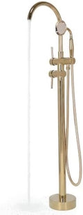 Generic High Flow Freestanding Tub Filler with Hand Sprayer