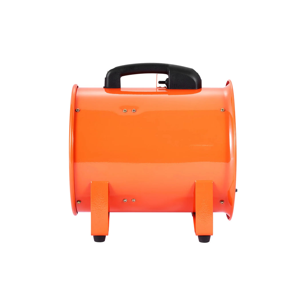 Portable Ventilator, 12 Inch Heavy Duty Cylinder Fan with 16.4Ft Duct Hose, 560W Strong Shop Exhaust Blower 2894CFM, Industrial Utility Blower for Sucking Dust, Smoke, Smoke Home/Workplace