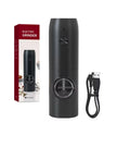 Rechargeable Electric Salt and Pepper Grinder Set with Charging Base Stainless Steel Automatic Salt Pepper Grinder Spice Mill