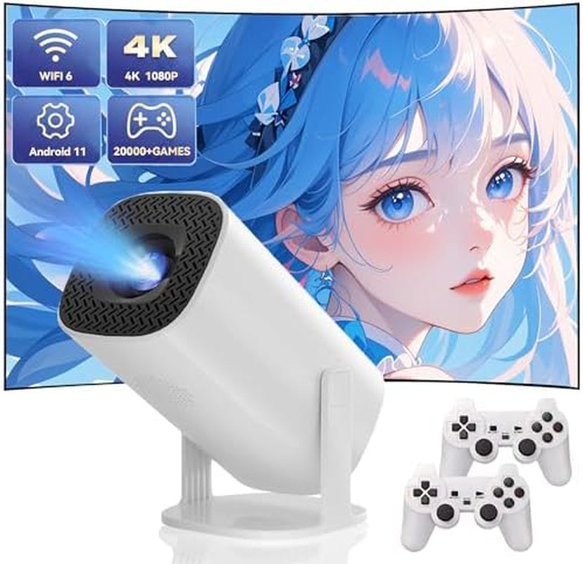 P30 Max 4K Projector & Game Console, 24,000+ Games