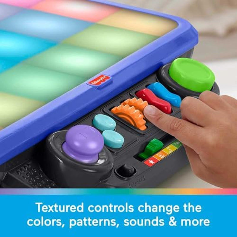 Learning Toy Sensory Bright Light Station, Activity Table with Games Music & Sounds for Preschool Kids Ages 3+ Years