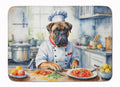 Bullmastiff the Chef Memory Foam Kitchen Mat