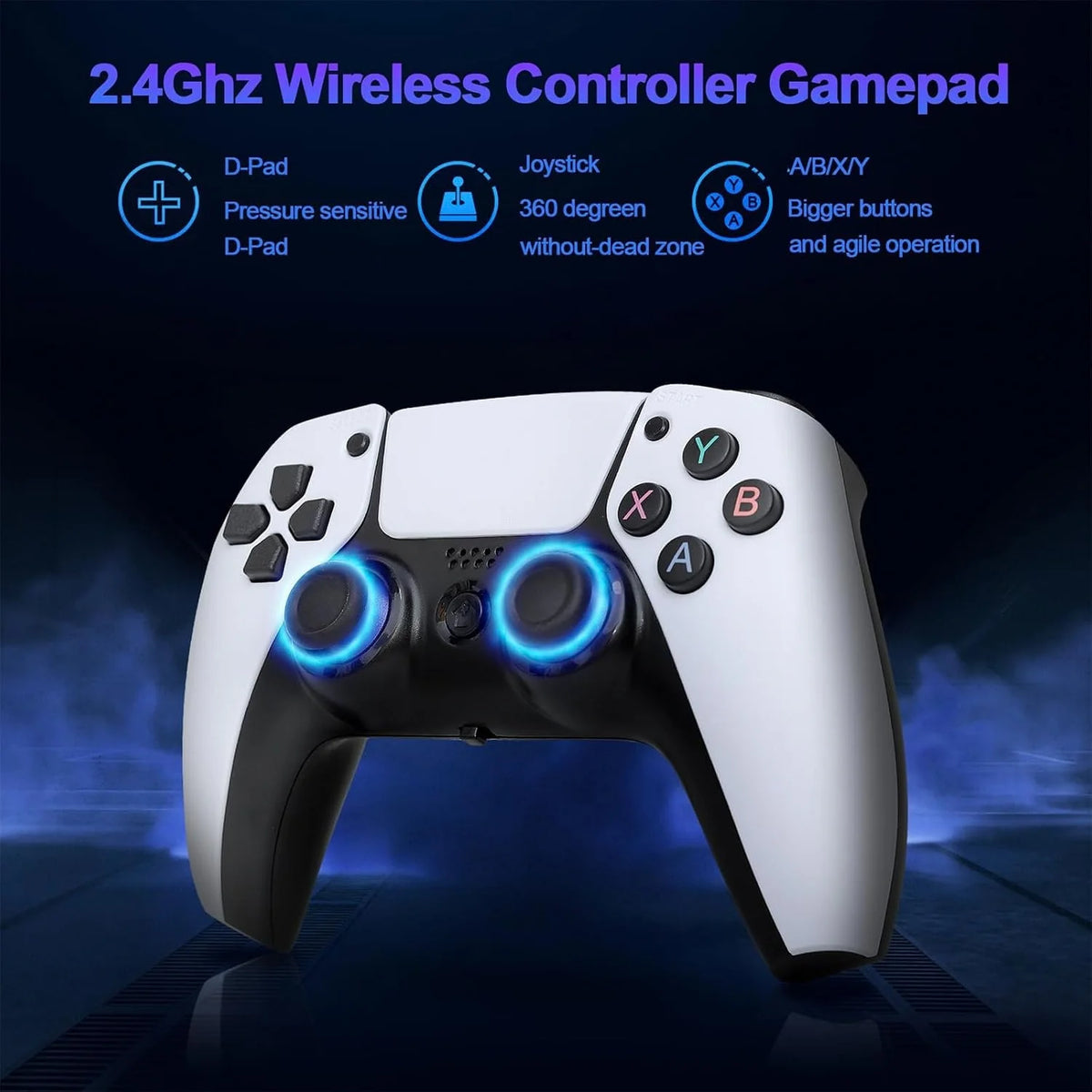 U10 Game Console with 10000 Games, 4K HDMI, Wireless Controllers
