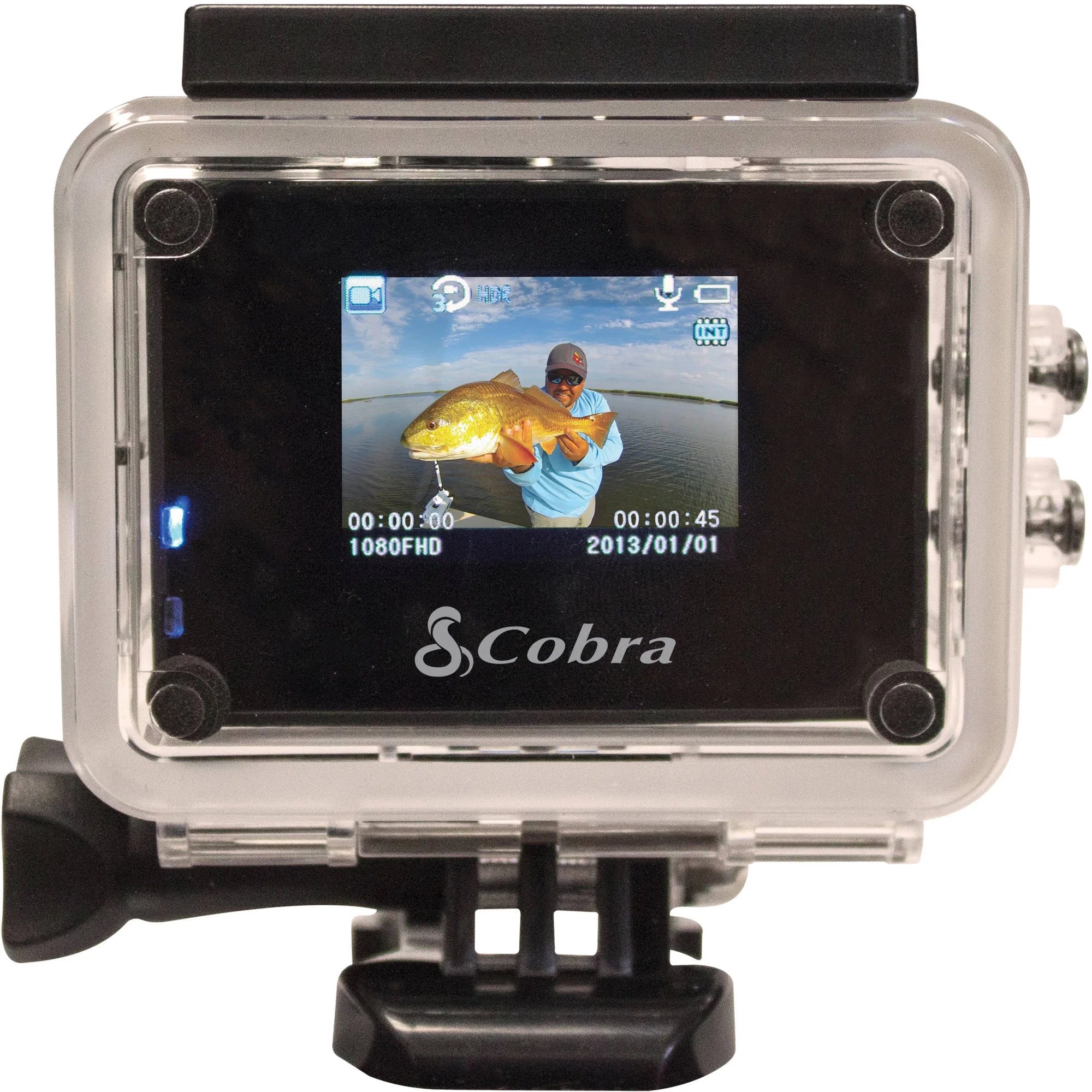 Electronics Adventure HD Action Camera 12MP Resolution LCD Waterproof