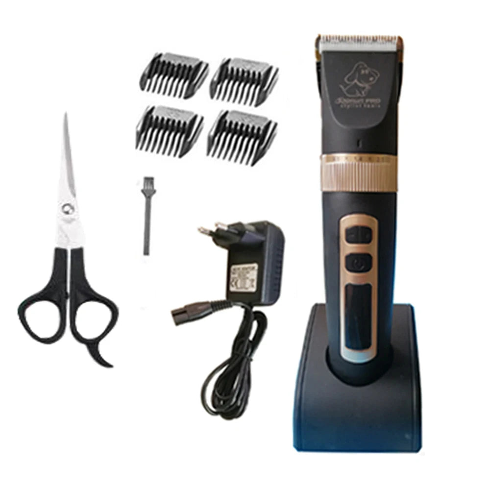 Baorun P9 Professional Rechargeable Pet Dog Animal Hair Cutter Trimmer Professional Cat Grooming Clipper Low Noise Cat Machine