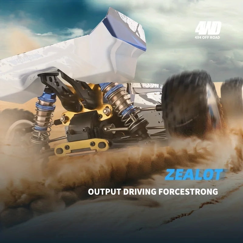 124017 RC Car 75KM/H 2.4G Brushless Remote Control Vehicle 4WD Electric High Speed Racing Drift Truck Toys for Children