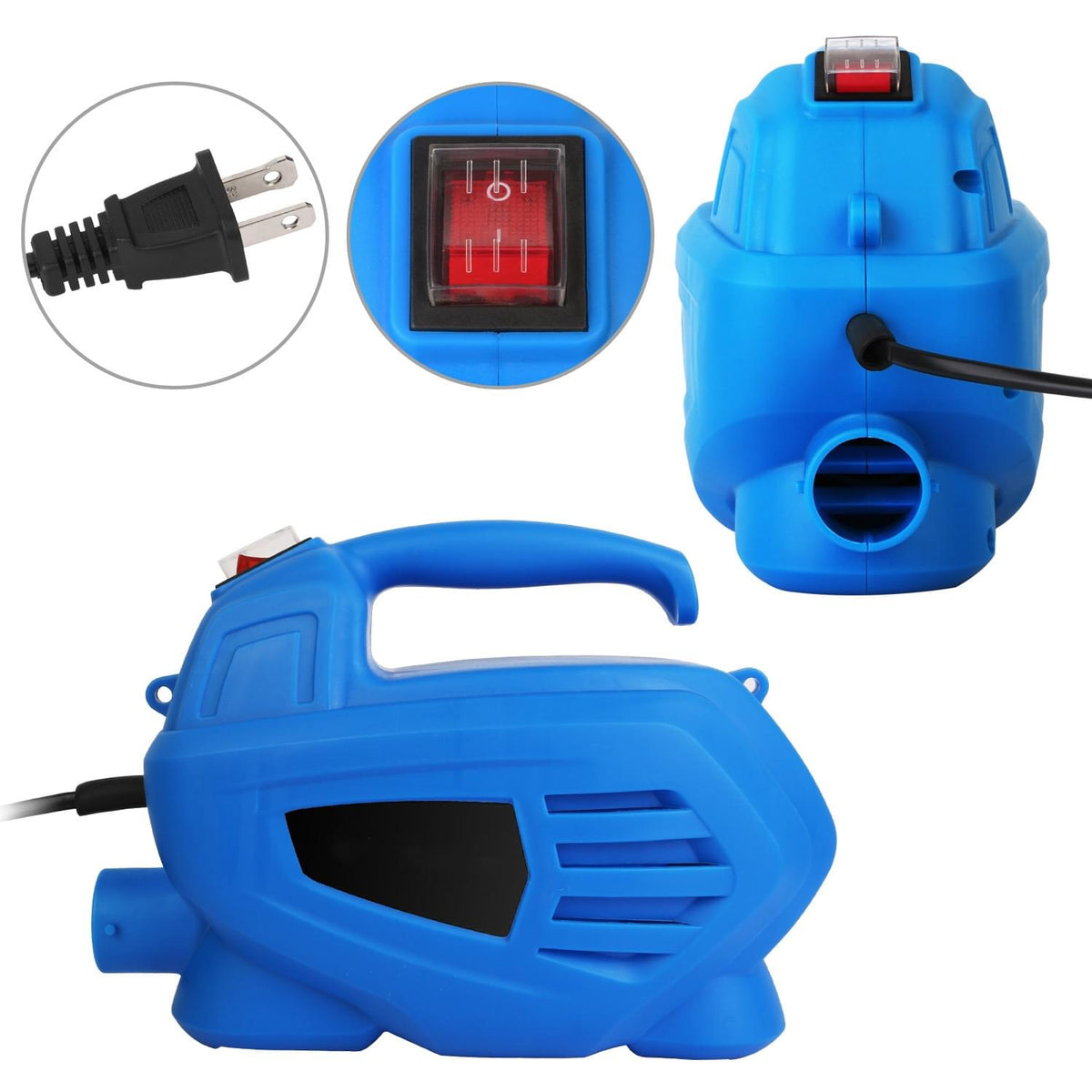 800ML Paint Sprayer 650W Paint Sprayer 800Ml,Minimum Output HVLP Oil Primer Water Spray, with 3 Spraying Modes Motor and Removable Container