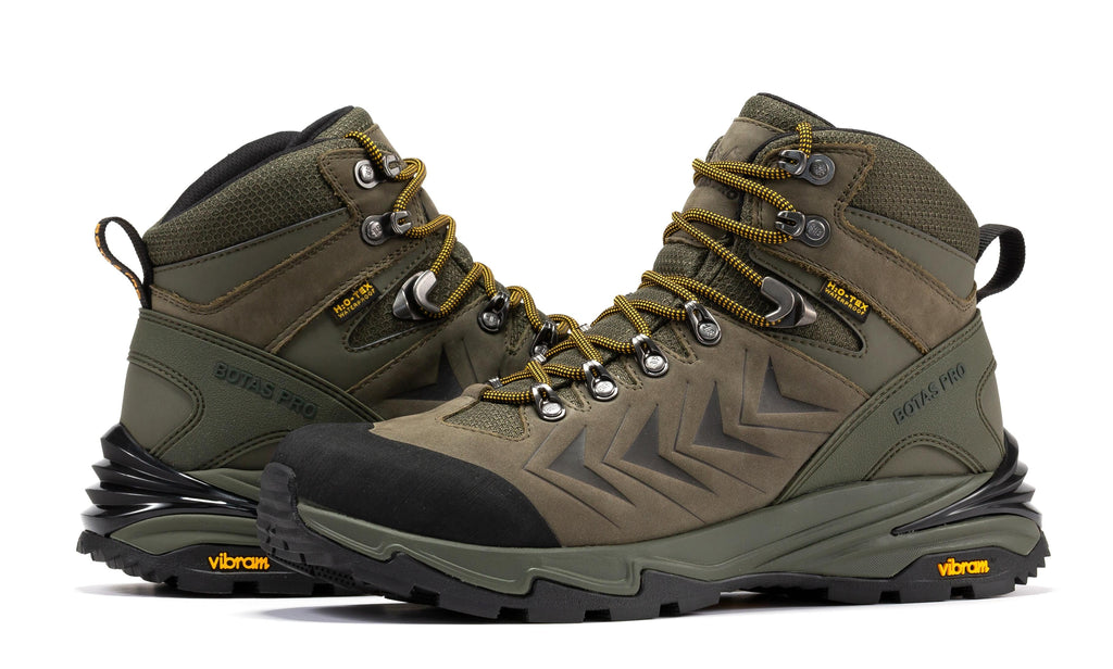 Botas Pro Olive 6 Inch Waterproof Hiking Boots with VIBRAM® Traction Lug Outsole  BP22123