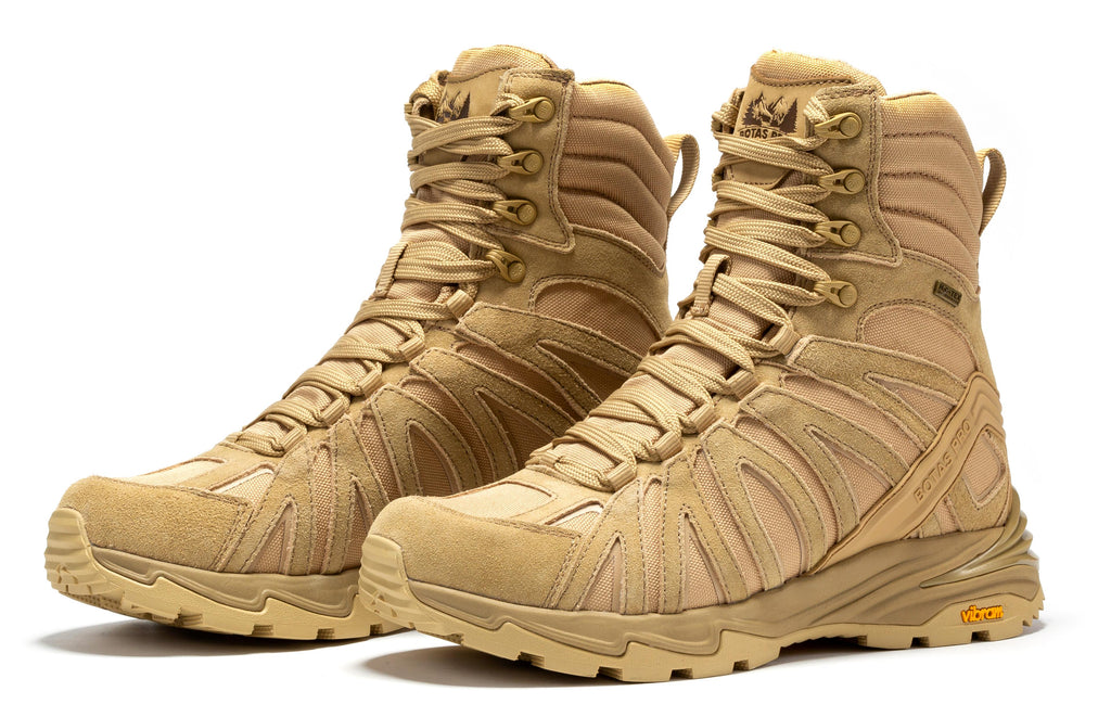 Botas Pro Sand 8 Inch Waterproof Tactical Boots with VIBRAM® Traction Lug Outsole  BP22820